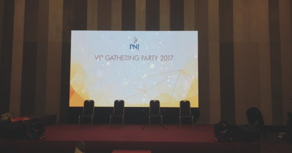 [CHO THUÊ] Màn Hình Led Sự Kiện Họp Mặt Khách Hàng VIP PNJ – “VIP GATHERING PARTY 2017”