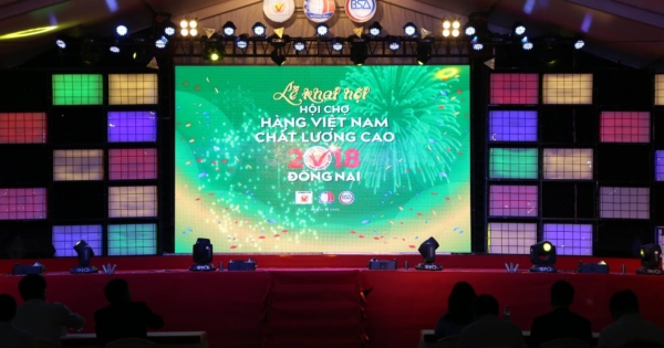 [CHO THUÊ] Màn hình Led Sự kiện “Lễ khai hội hàng Việt Nam chất lượng cao Đồng Nai 2018”