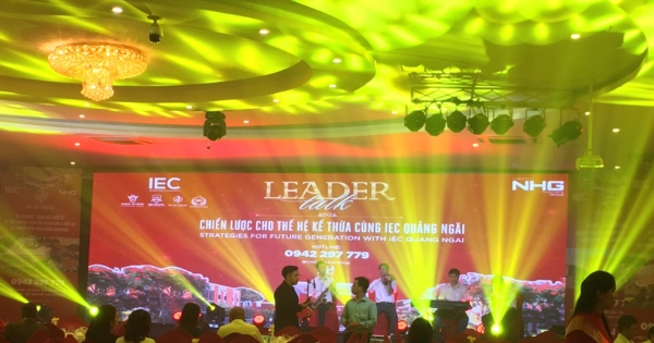 [CHO THUÊ] Màn hình Led sự kiện The Leader Talk của Thành phố giáo dục IEC